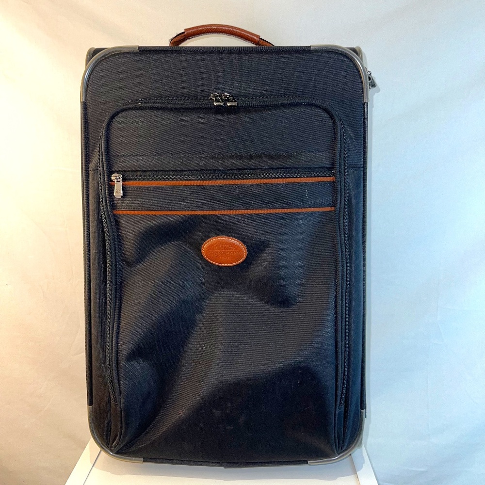 Longchamp - Boxford Carry On Luggage Size 55cm/Medium in Black/Brown - 80% OFF